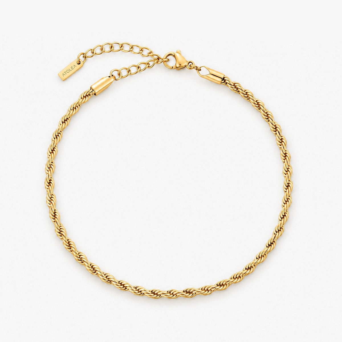 Twisted Rope Chain Bracelet