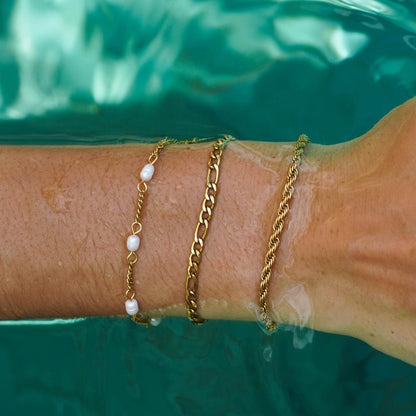 Twisted Rope Chain Bracelet