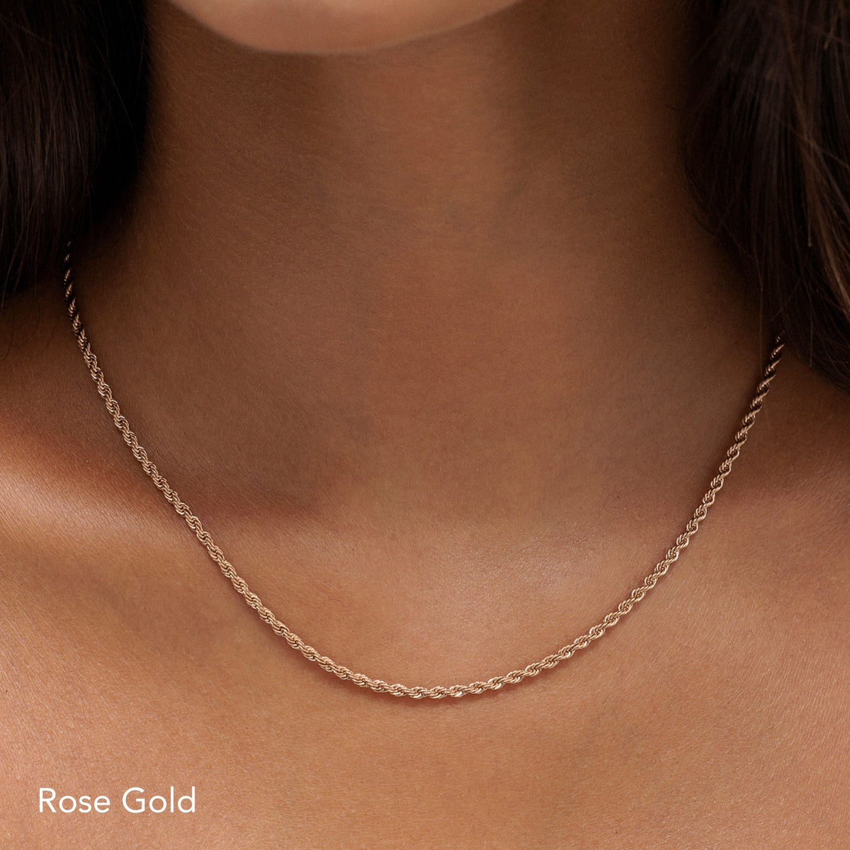 Twisted Rope Chain Choker