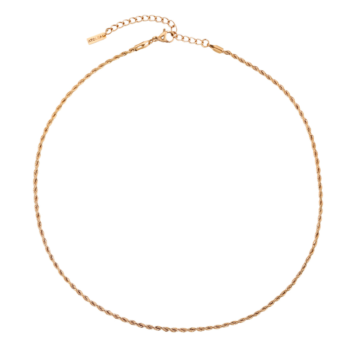 Twisted Rope Chain Choker