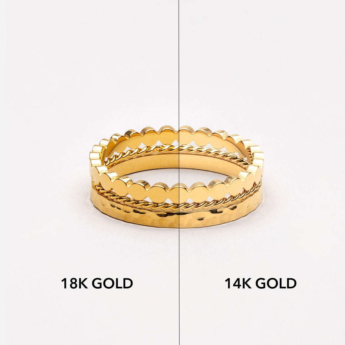 Trio Stacking Ring Set
