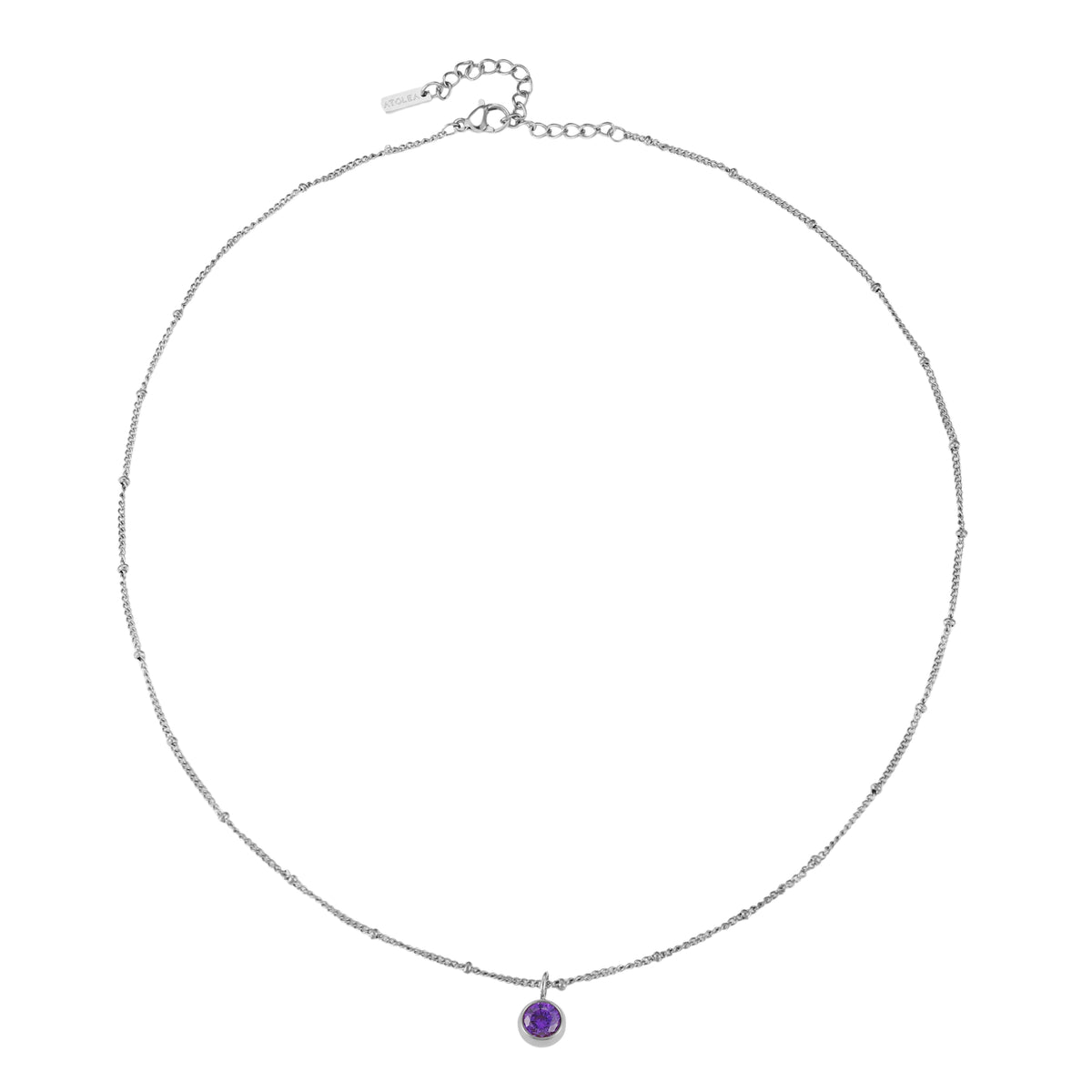 Birth Month Stone Necklace
