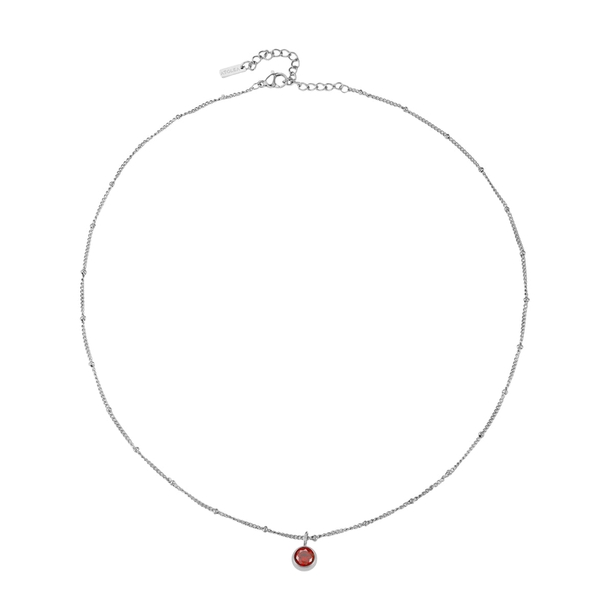 Birth Month Stone Necklace