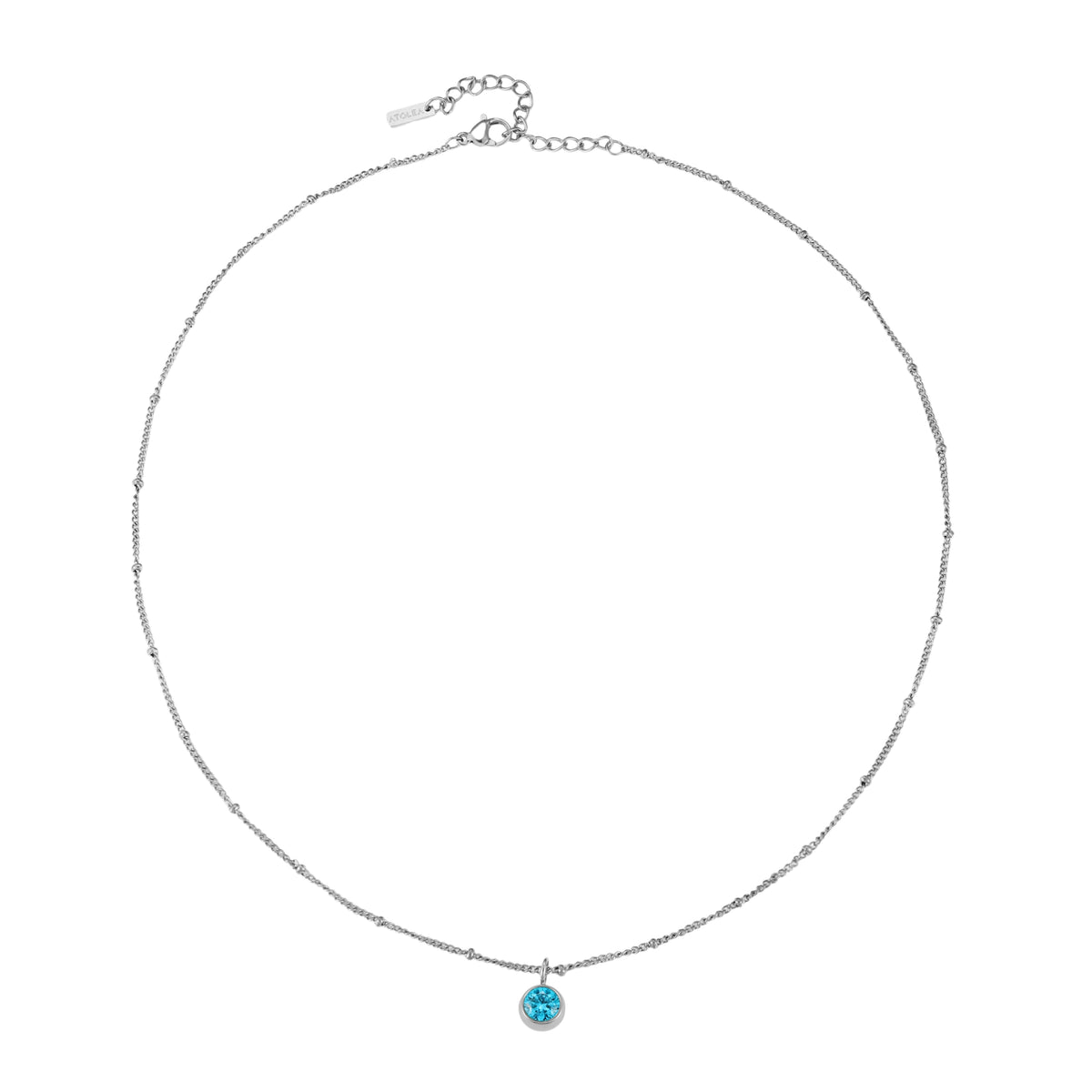 Birth Month Stone Necklace