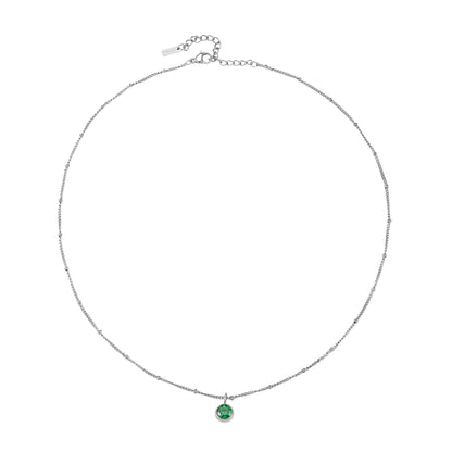 Birth Month Stone Necklace
