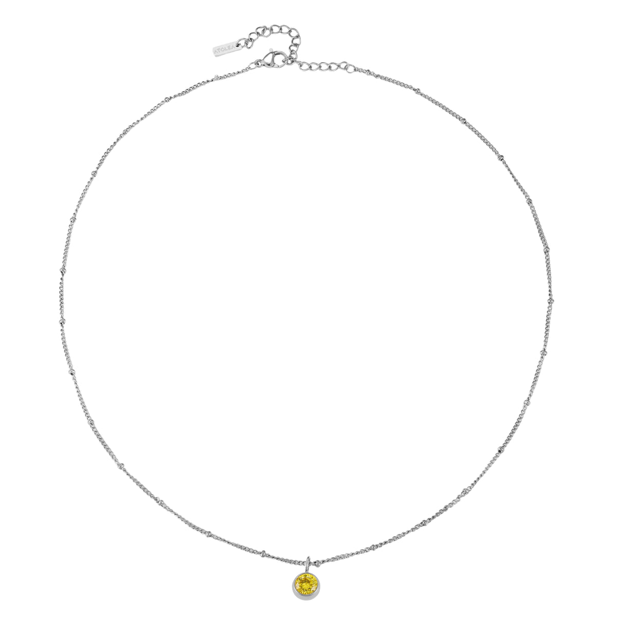 Birth Month Stone Necklace