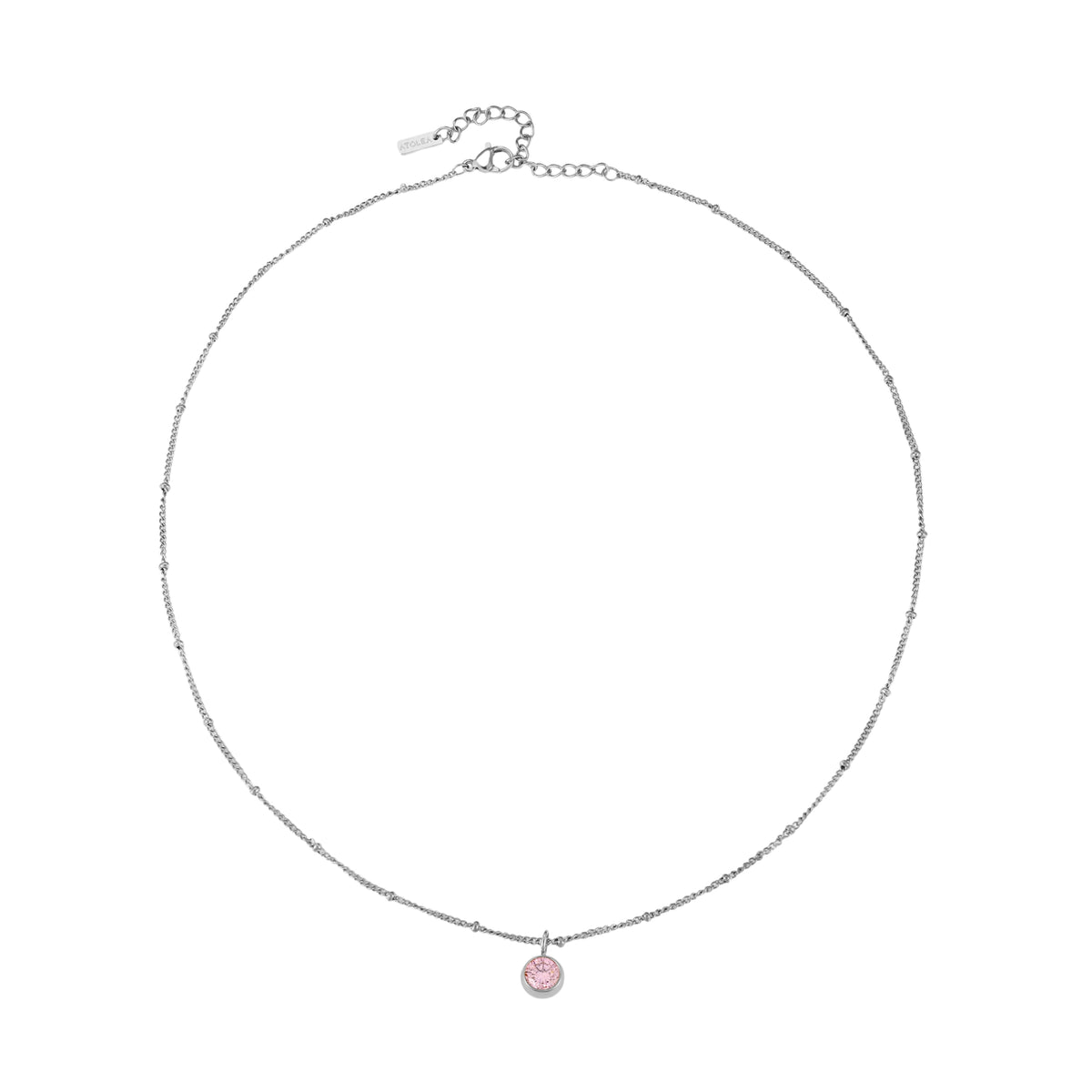 Birth Month Stone Necklace