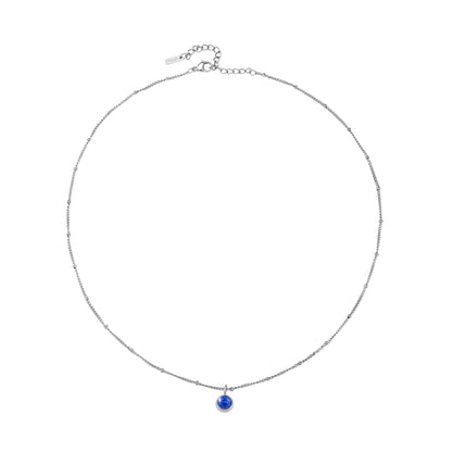 Birth Month Stone Necklace