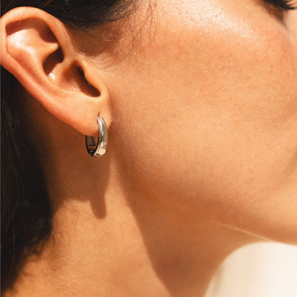 Polished Teardrop Earrings