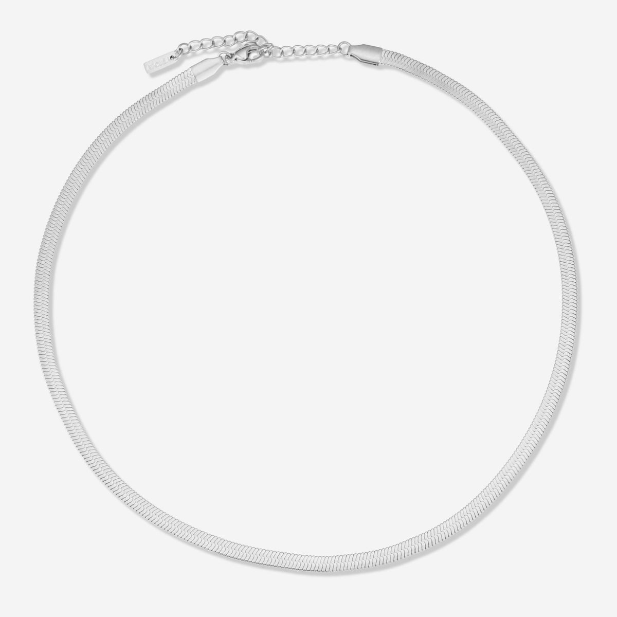 Liquid Gold Herringbone Choker