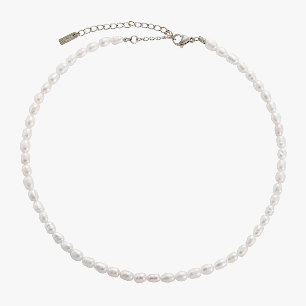 Hand-Strung Pearl Choker