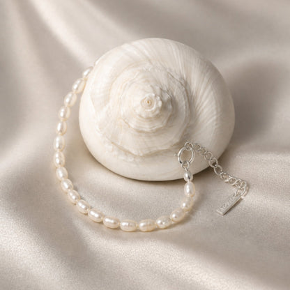 Hand-Strung Pearl Bracelet