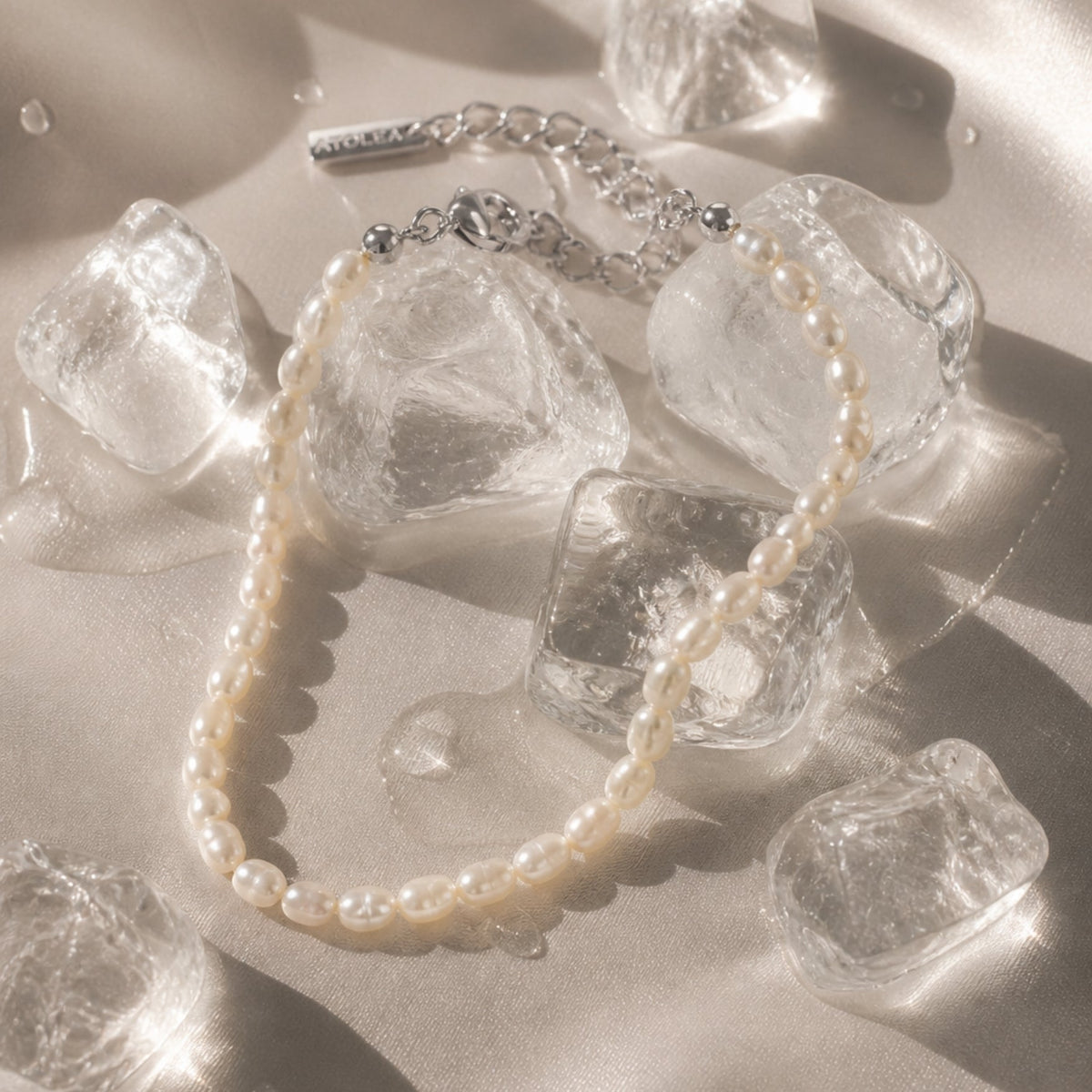 Hand-Strung Pearl Bracelet