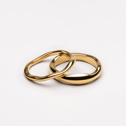 Twin Stacking Ring Set
