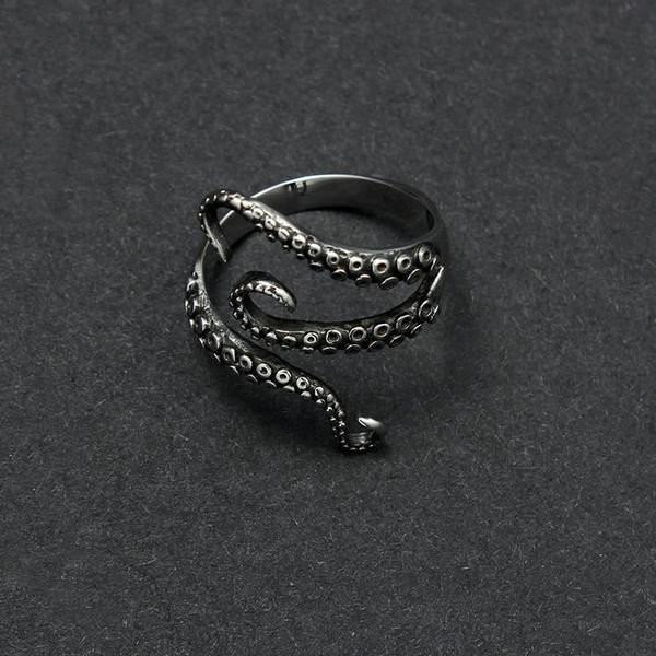 Wrapped Tentacle Ring