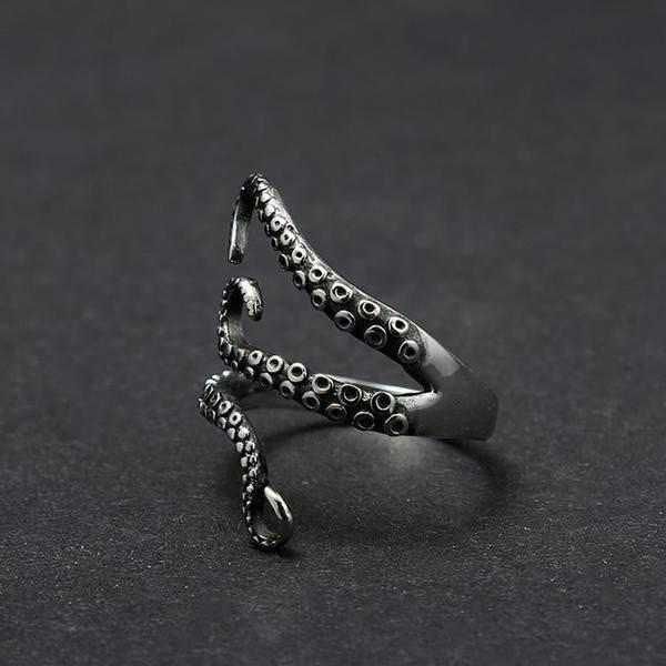 Wrapped Tentacle Ring