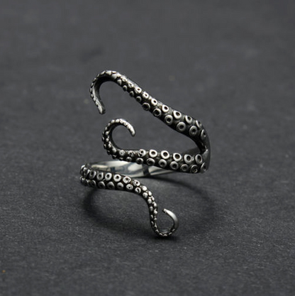 Wrapped Tentacle Ring