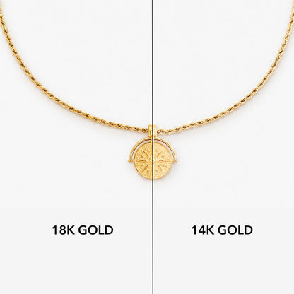 Sunburst Pendant Necklace