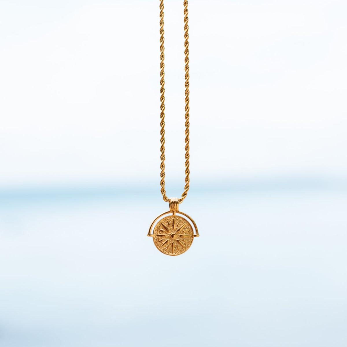 Sunburst Pendant Necklace