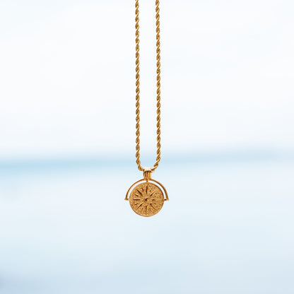 Sunburst Pendant Necklace