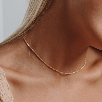 Fine Link Everyday Choker