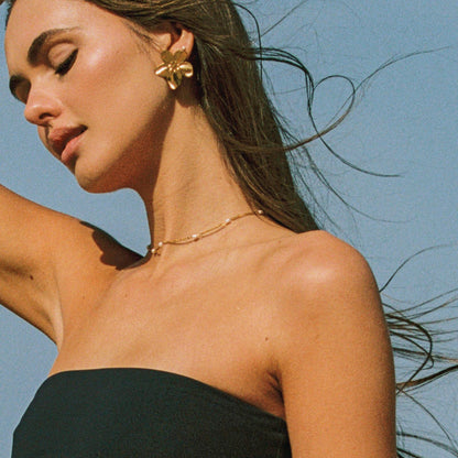 Pearl Station Chain Choker